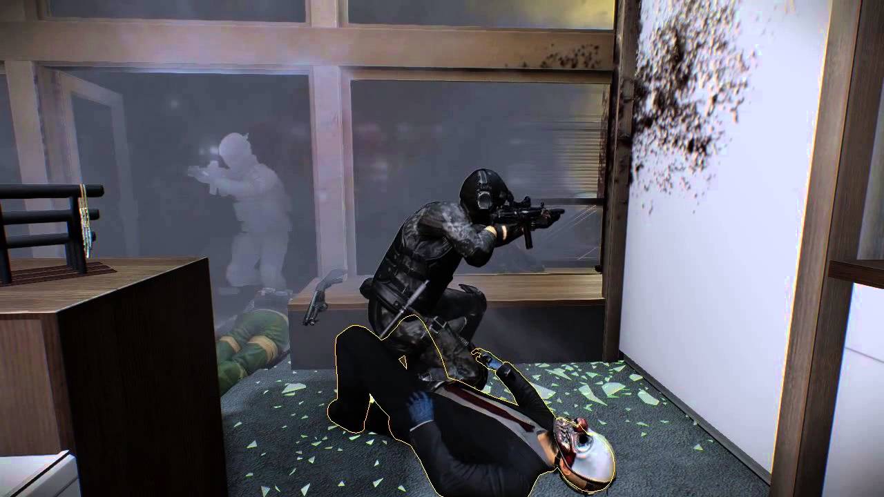 Payday 2 - Cloaker in Slow Motion