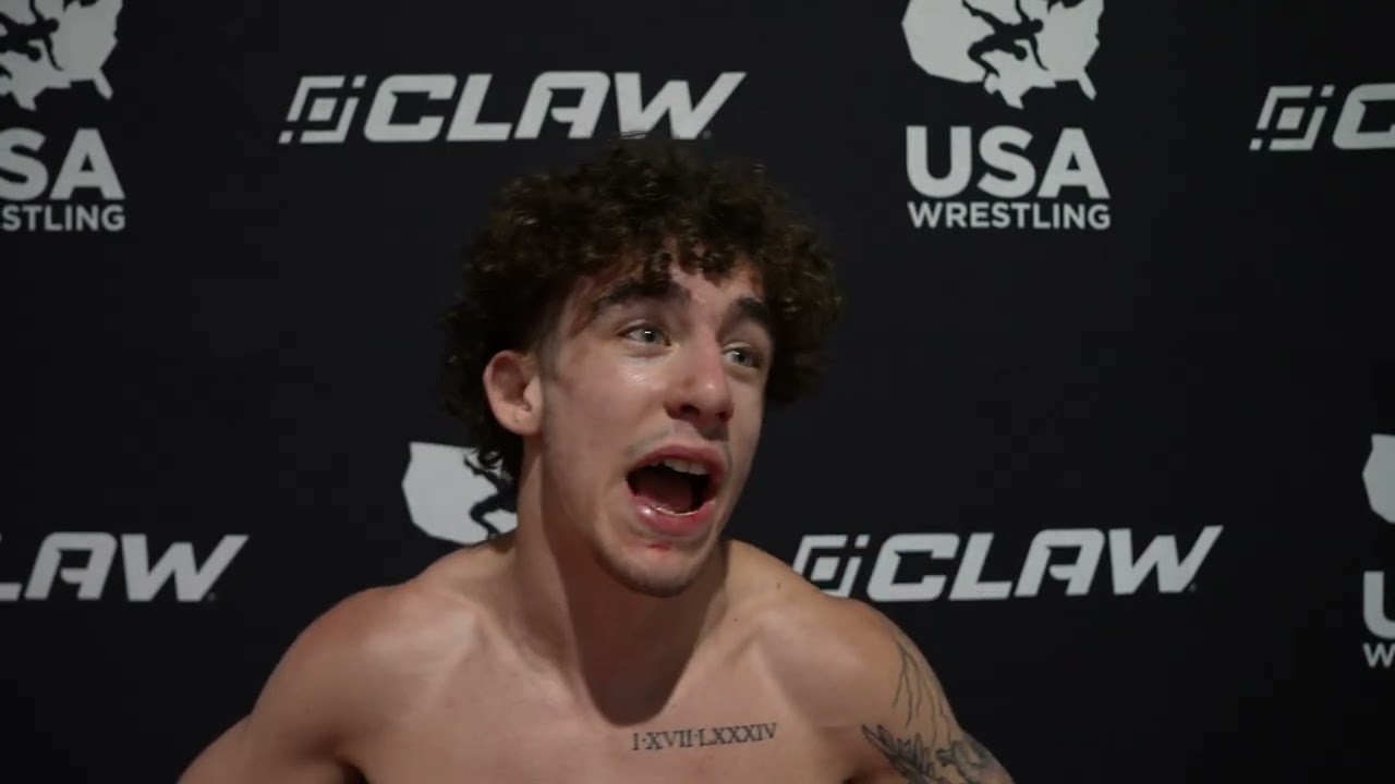 Anthony Knox wins 2025 U20 Freestyle Nationals at 57 kg