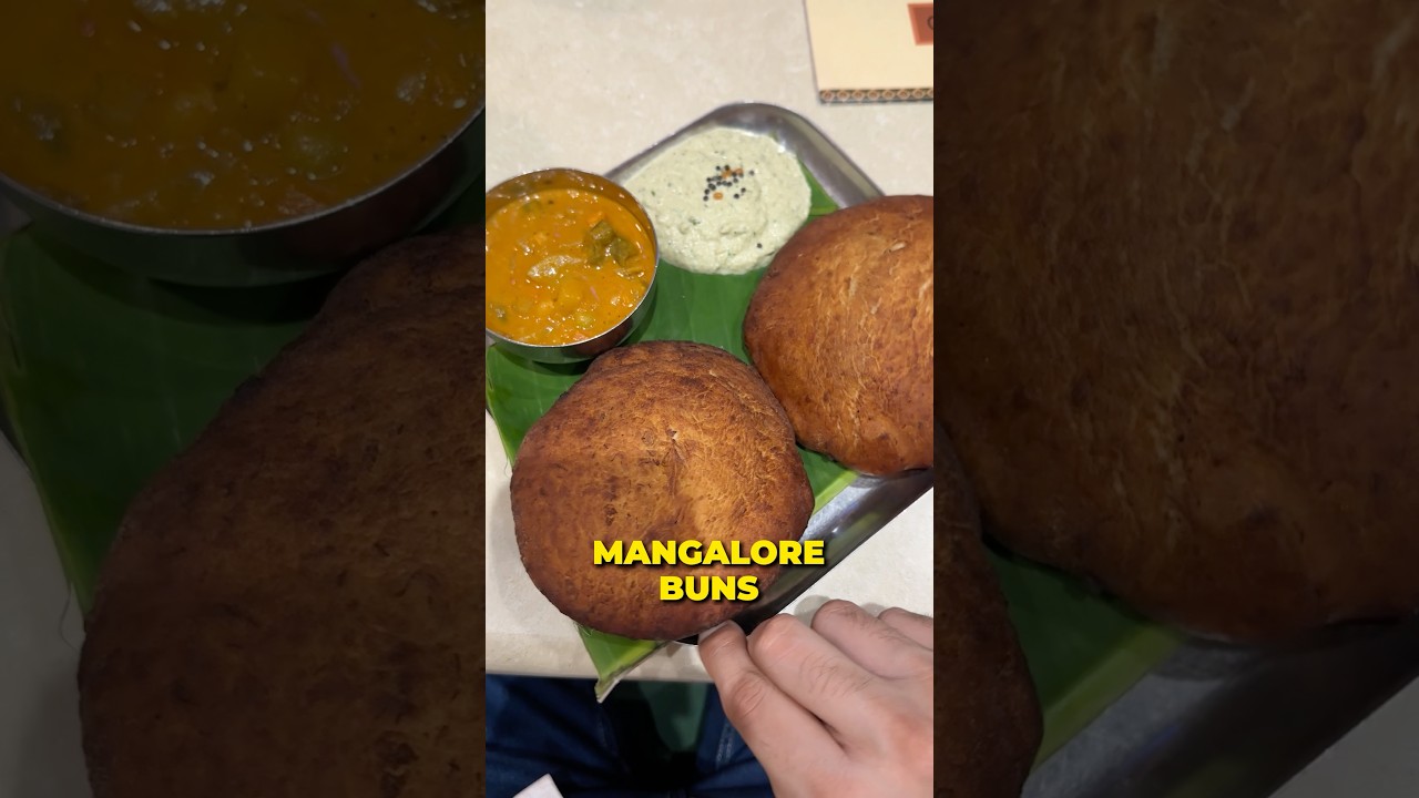 Mangalorean Bun and Bangalore Masala Dosa || South Indian Food in Delhi
