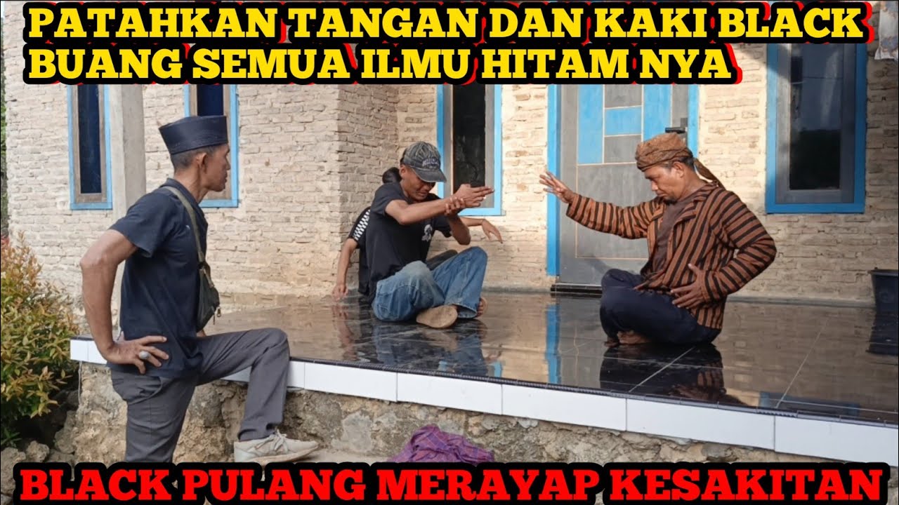 BANG REY TERBARU✅OMPONG KI SELAMET PATAHKAN KAKI BLACK PULANG MERAYAP KESAKITAN 