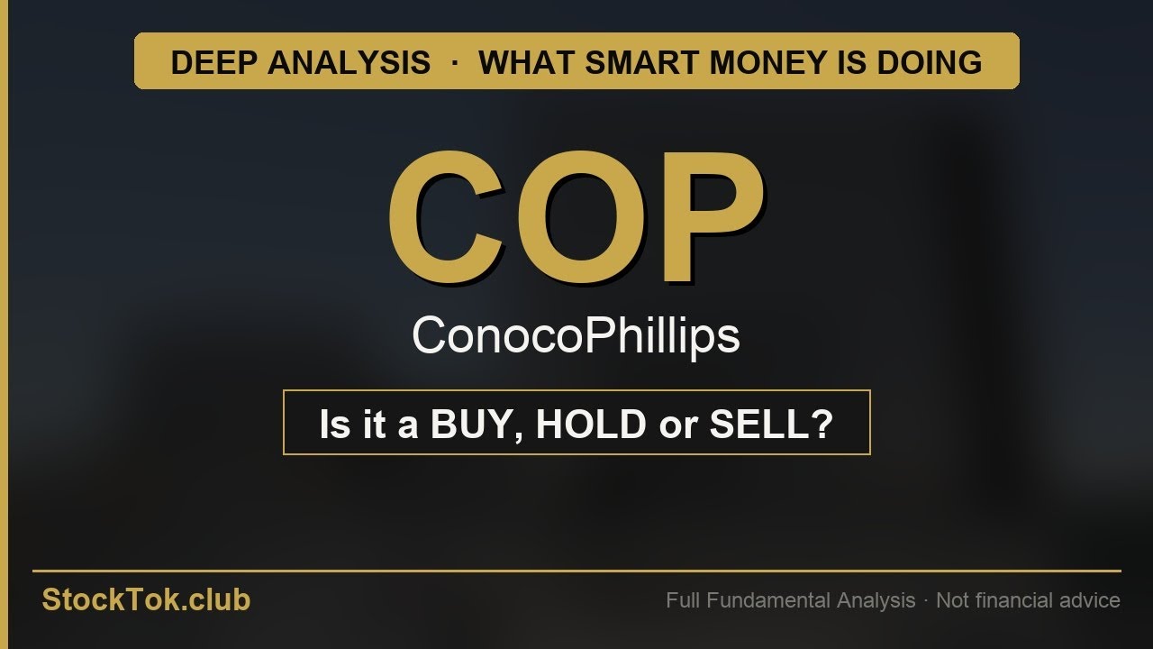 Is ConocoPhillips a Buy? | Full Deep Dive | COP Analysis | StokTok