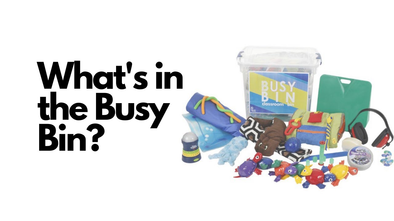 What's in the Busy Bin Classroom Sensory Kit from eSpecial Needs?