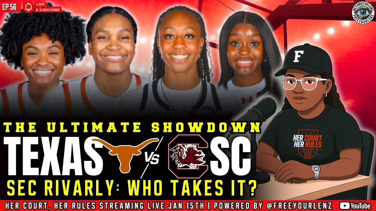 NCAAW Predictions: #4 Texas vs #2 South Carolina — Who Really Runs the SEC?! | #HCHR Ep. 56