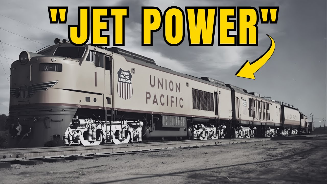 8500 HP Jet Engine The Locomotive That REPLACED Big Boy