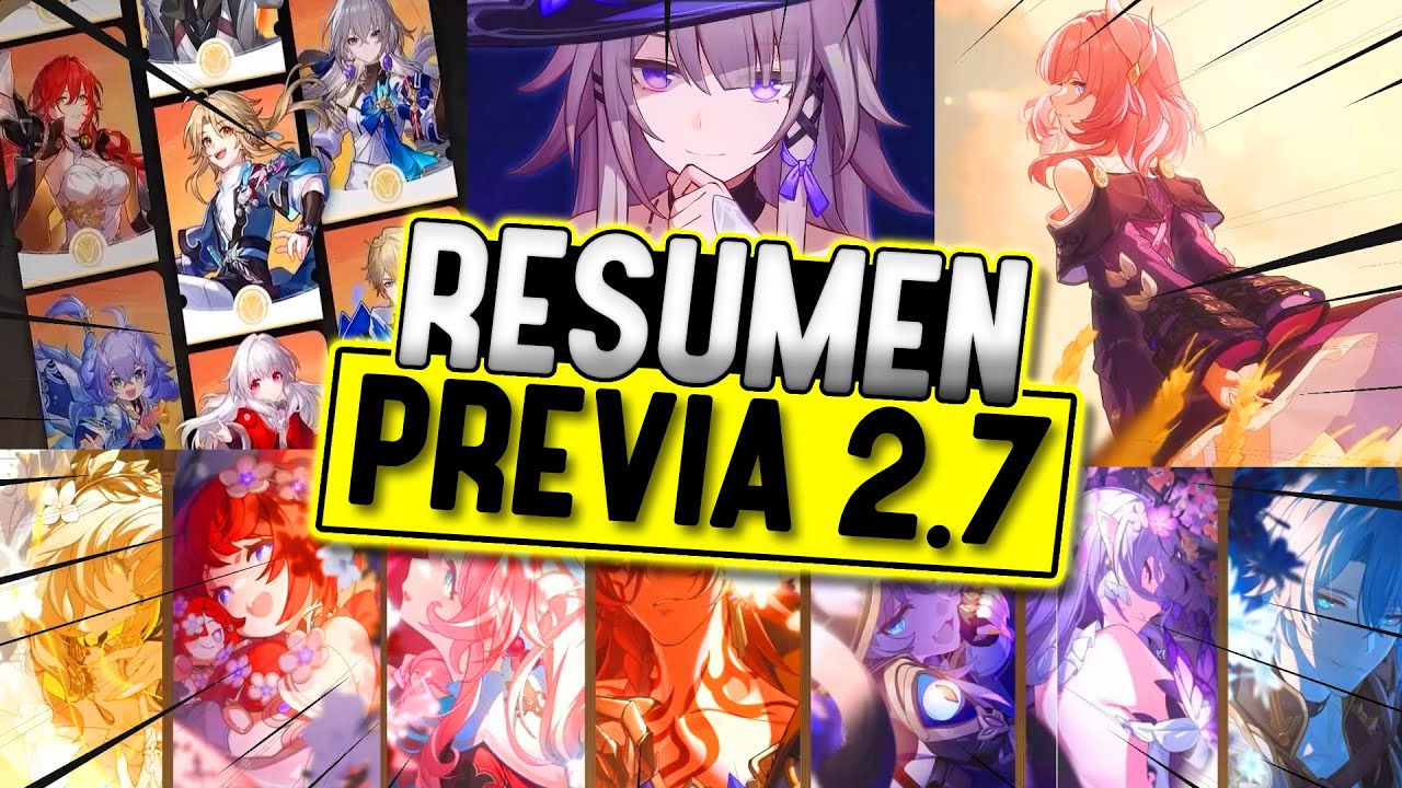 🔥5 ESTRELLAS GRATIS! TRAILER 3.0! ELYSIA Y KEVIN? - Resumen Previa 2.7 - Honkai Star Rail