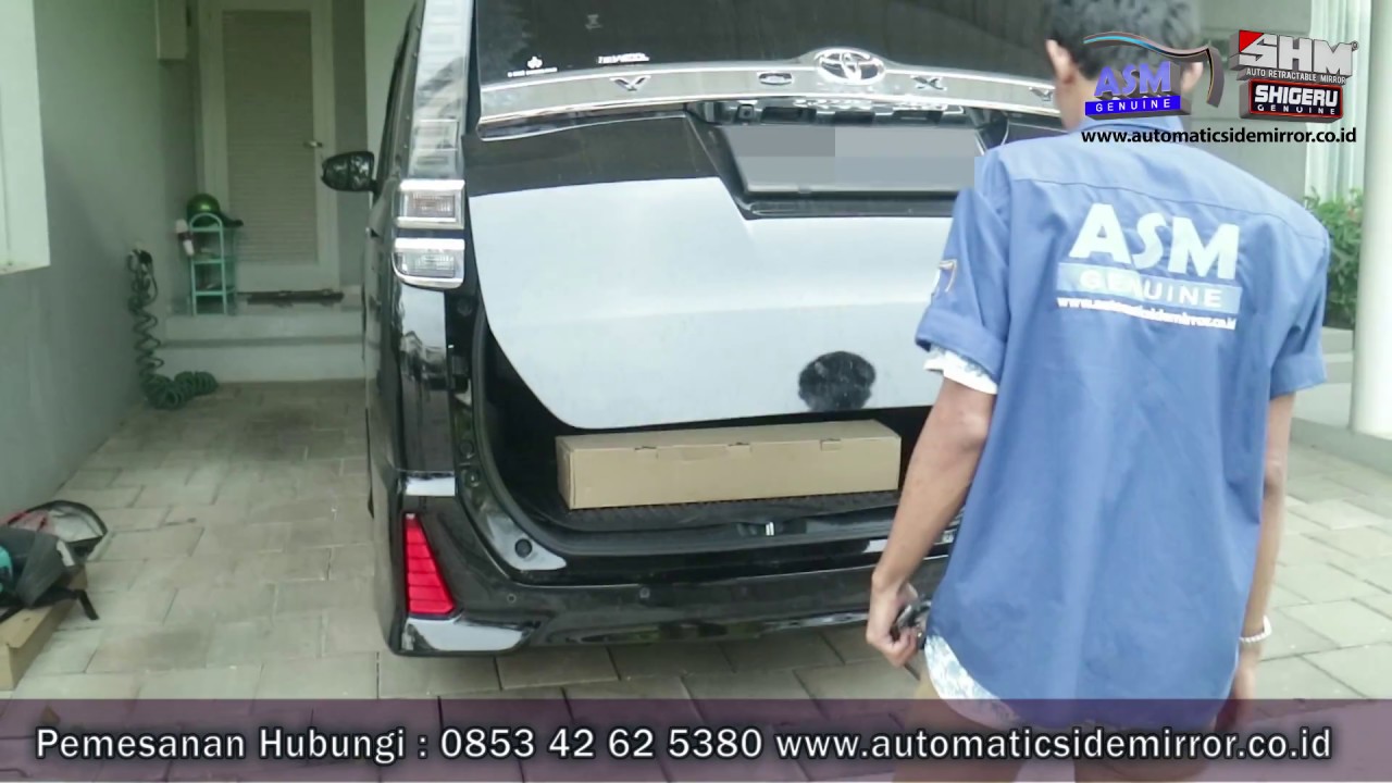 TUTORIAL - Voxy Pasang Power Back Door ( Bagasi Otomatis) Dengan Kick Sensor
