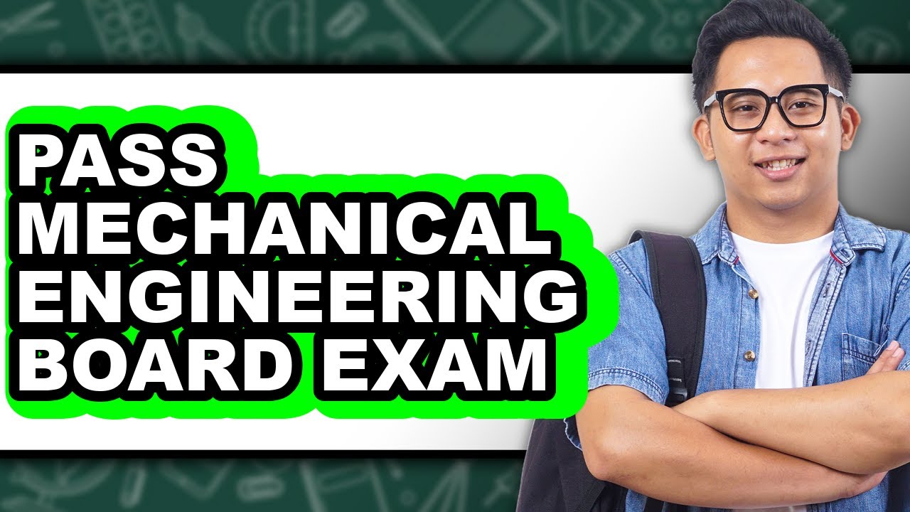 How to Pass Mechanical Engineering Board Exam (Only Way)