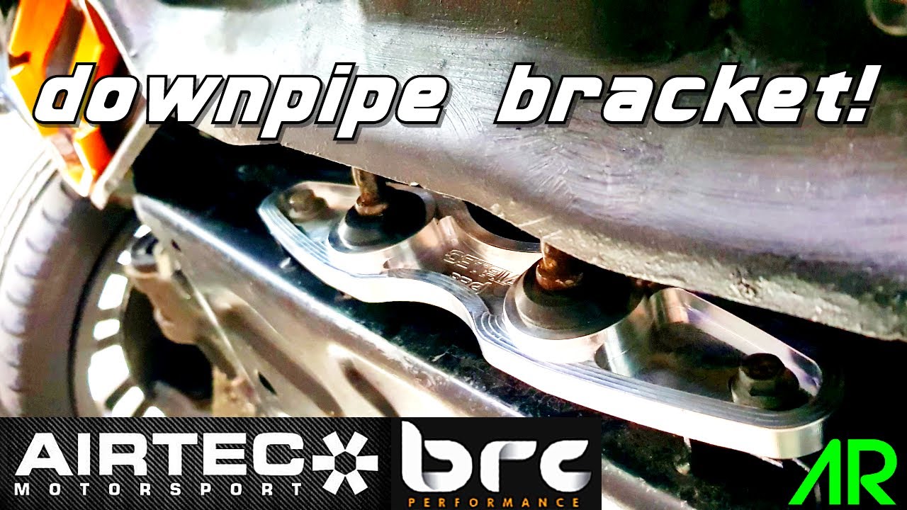 AIRTEC / BRC PERFORMANCE DOWNPIPE BRACKET INSTALL! | FOCUS RS