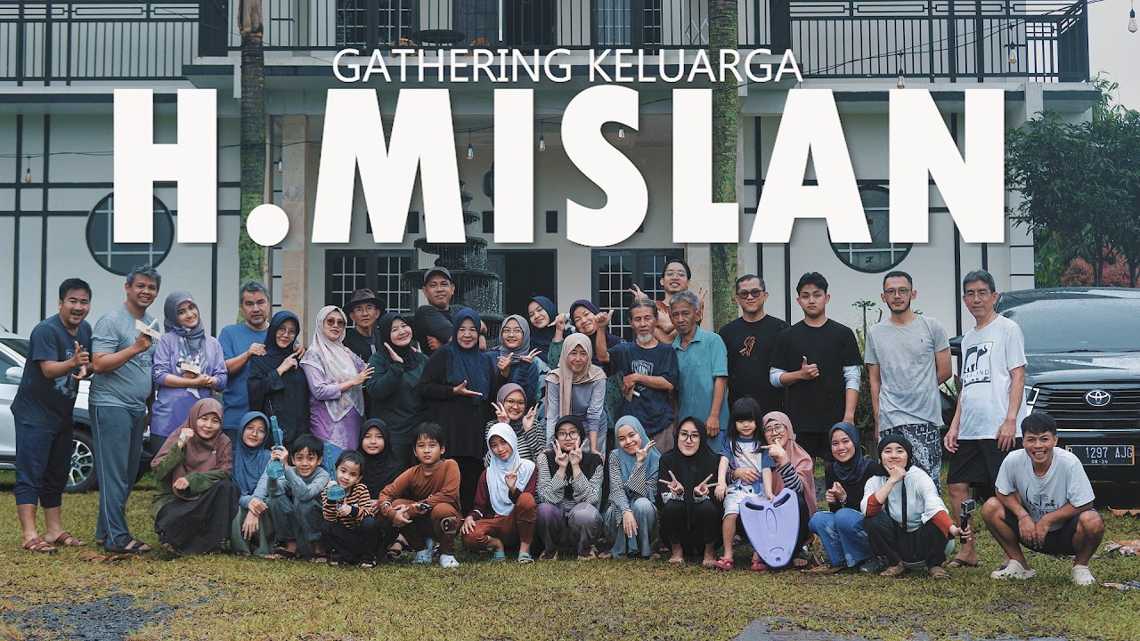 Gathering Keluarga H. Mislan di Villa Puri Sophia