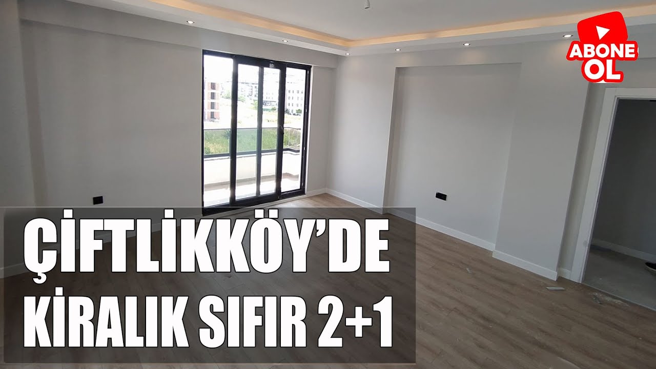 KİRALIK Yalova Çiftlikköy'de sıfır bina 2+1