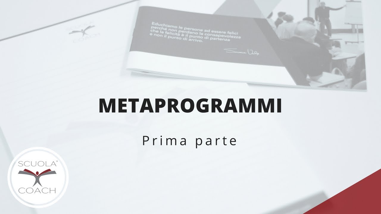 Metaprogrammi - prima parte