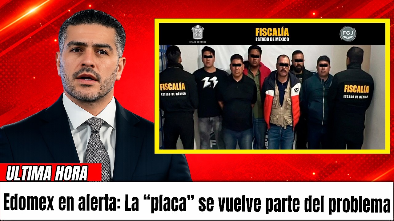 Policías ministeriales falsos atrapados en Edomex