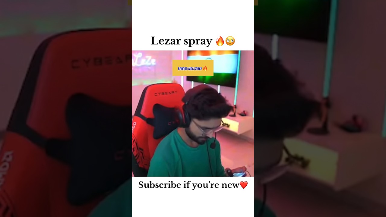 Lezar spray 🔥😳 #pubgmobile #shorts #bgmi #short #shortsfeed #viral #lolzzzgaming #mrrohitislive