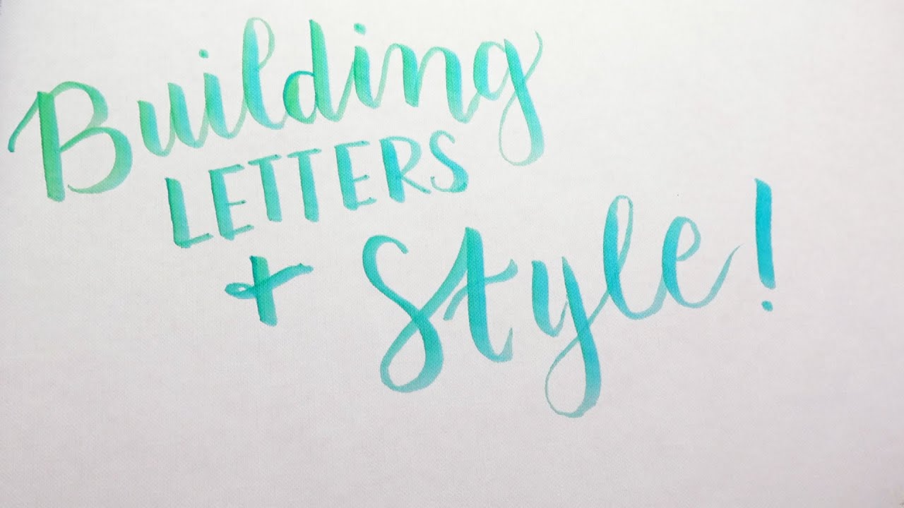 How To DIY Modern Calligraphy Part 2