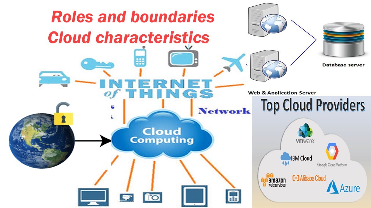 4 Cloud Computing : Roles and boundaries, Cloud characteristics