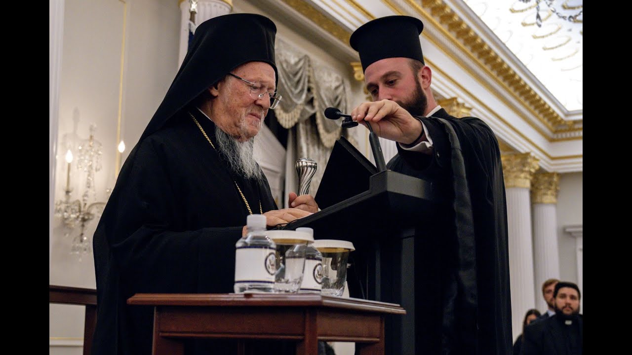 Ecumenical Patriarch Bartholomew, Michael J. Rigas, Address U.S. State Department — Sept. 16, 2025