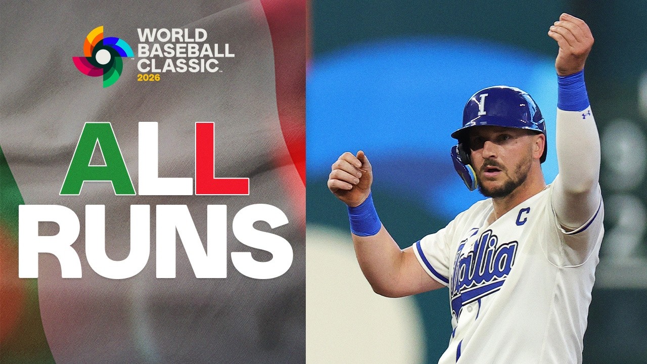 ALL RUNS: Team Italy strikes for eight runs against Team Puerto Rico! 🤌 | World Baseball Classic