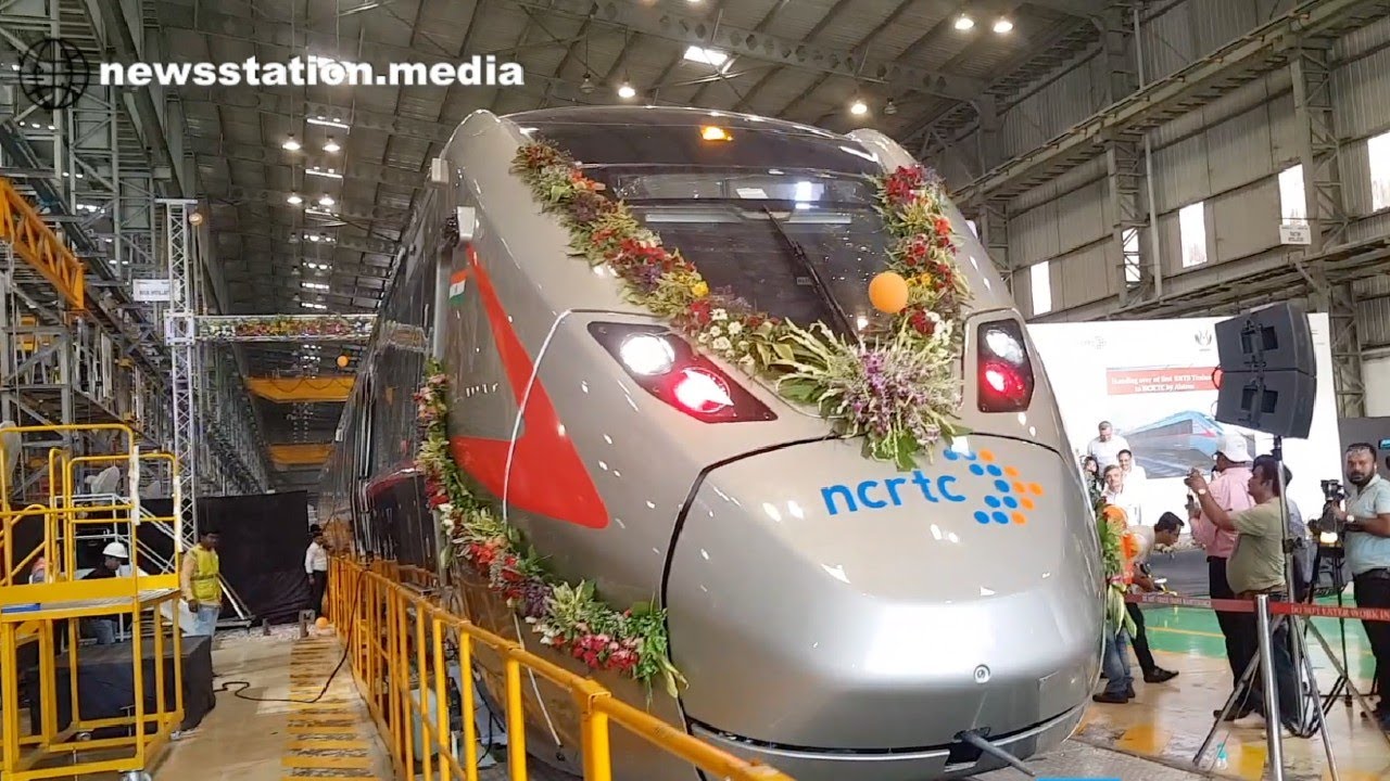 Alstom's Savli Production Unit Unveils Trainset for Delhi-Meerut Rapid Rail by NCRTC
