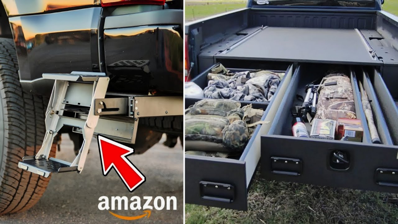 20 НЕОБХОДИМЫХ аксессуаров для пикапов на Amazon, которые вам действительно пригодятся 💪🔥 #Аксесс...