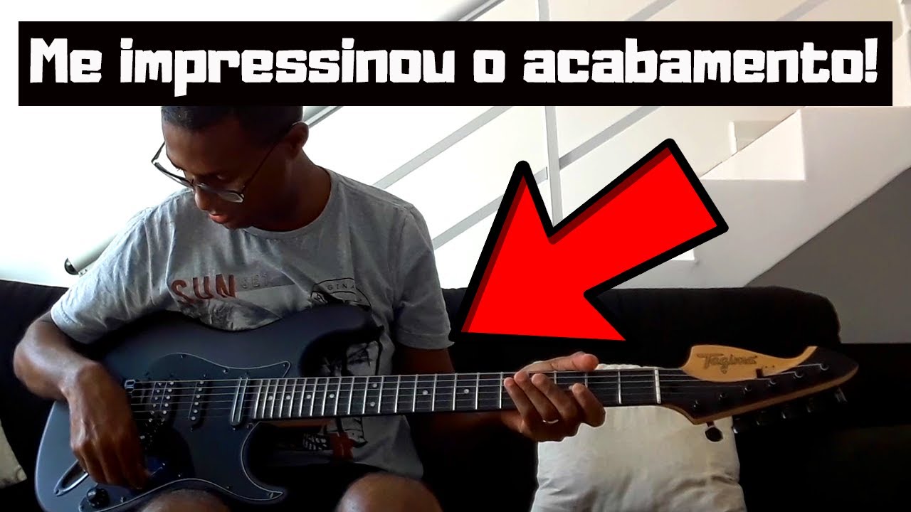 Unboxing Guitarra Tagima JA3 Juninho Afram!