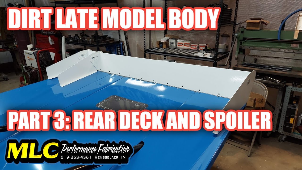 How to build: MasterSbilt dirt late model body Part 3