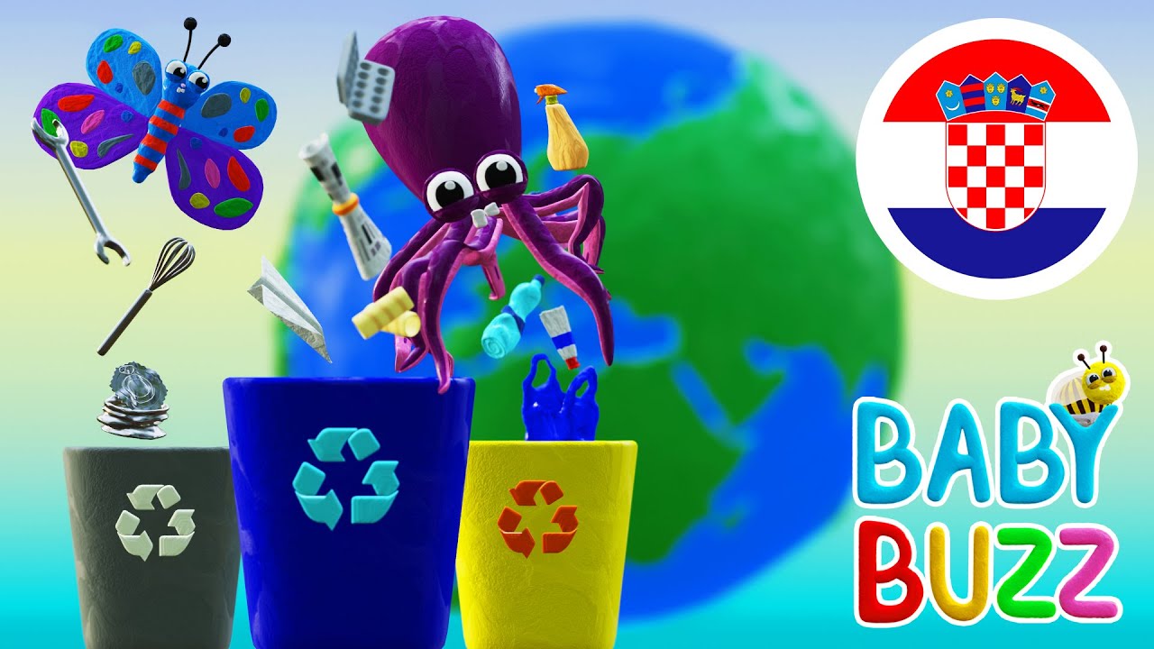 Reciklirajmo Zajedno: Pjesma o Očuvanju Planeta | Edukativni Video za Djecu