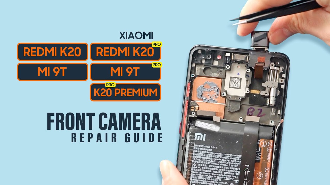 Замена фронтальной камеры на Xiaomi Redmi K20 | Mi 9T Pro