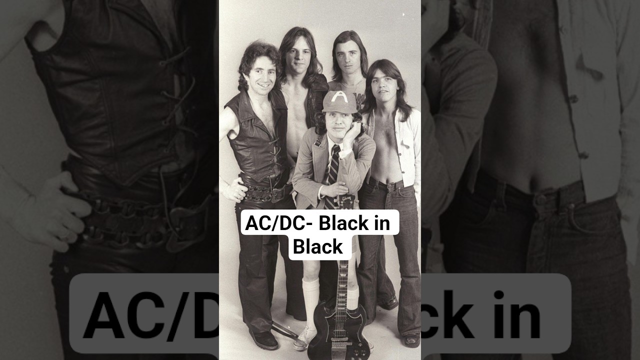 AC/DC - Black in Black 🖤