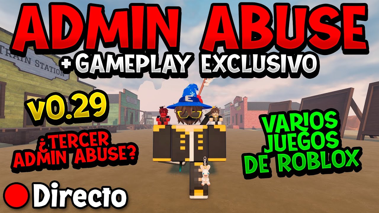 🚨 ROBLOX ADMIN ABUSE 🚨 + 🤠 ACTUALIZACIÓN de RIELES MUERTOS v0.29 *GAMEPLAY EXCLUSIVO* 🤠