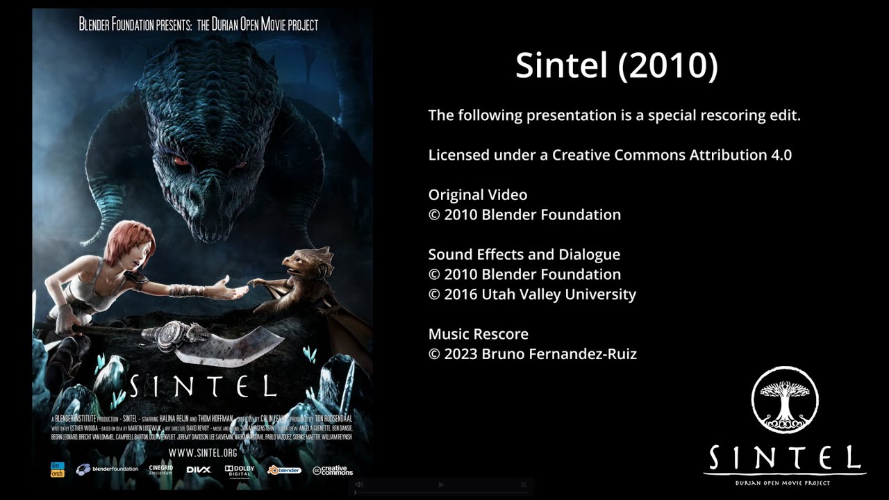 Sintel (2010) - Act 1 - Bruno Fernandez Ruiz (Rescore)
