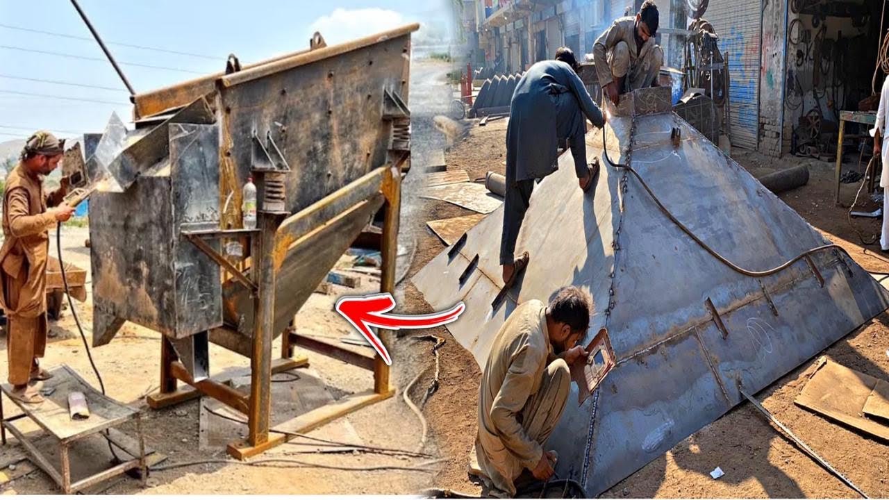 Manufacturing Process Of Vibrator tapa Feeder For Crushing Machine || Heavy Machine Amazing process