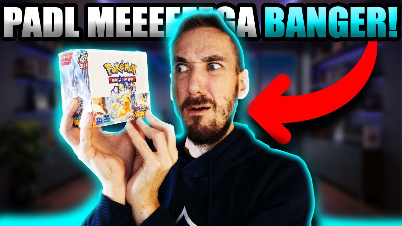 Opening Surging Sparks Booster Box pro Patreon - Padl MEGA banger!!!!