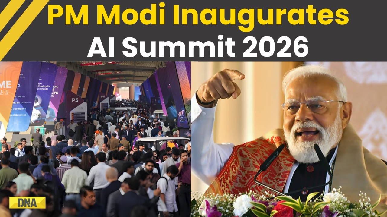 PM Modi News: PM Narendra Modi Inaugurates India AI Impact Expo 2026 At Bharat Mandapam | AI Summit