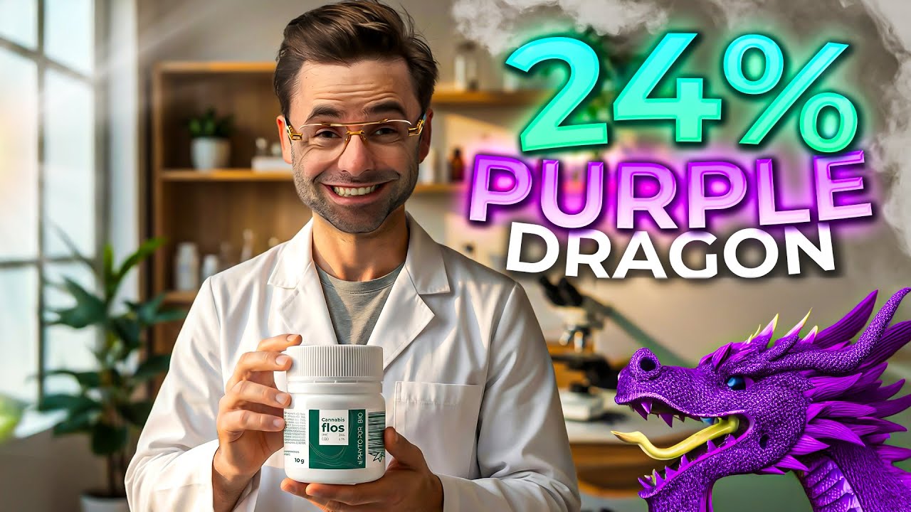 24% na etykiecie, 26,4% w labie – Purple Dragon pod lupą