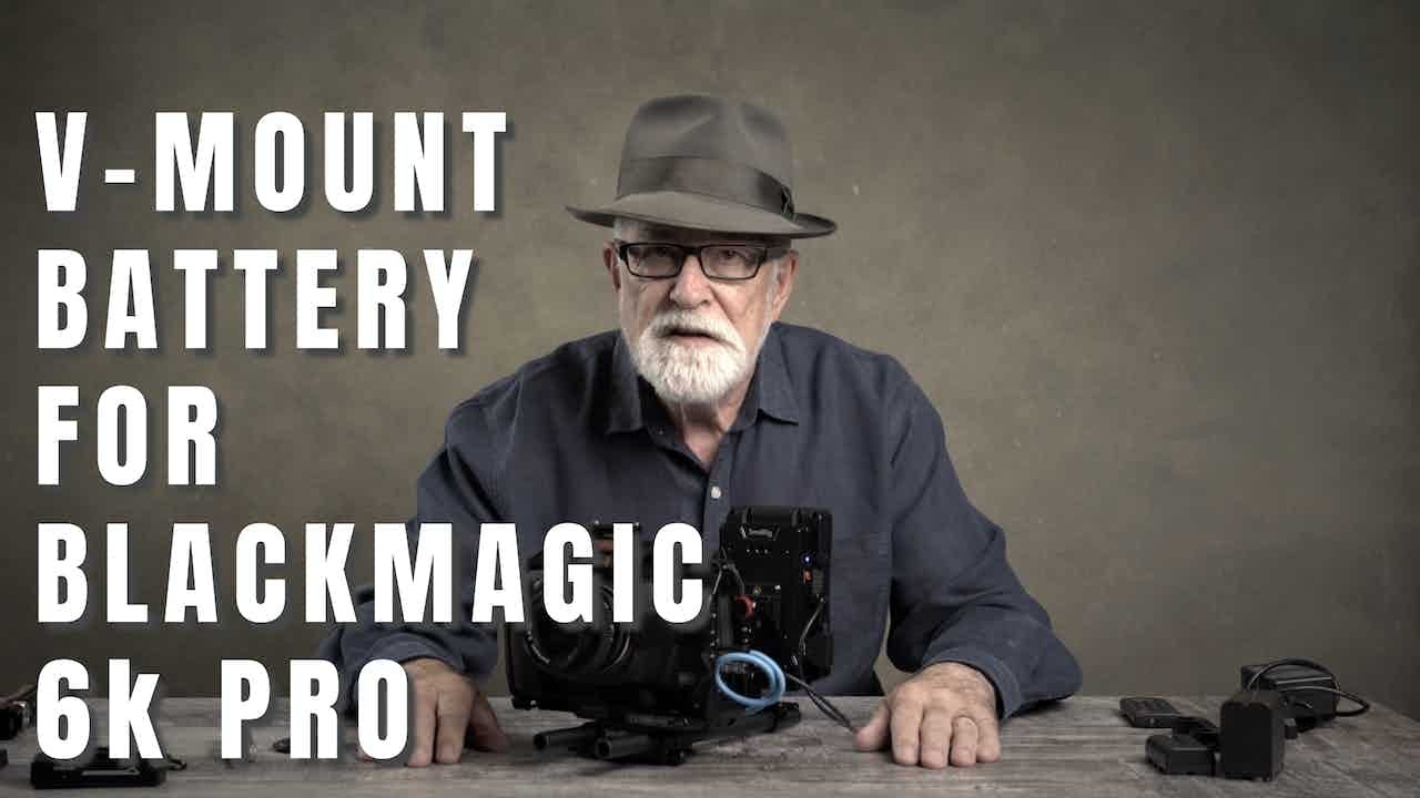 Smallrig V-Mount plate and Neewer battery for BMPCC 6KPro