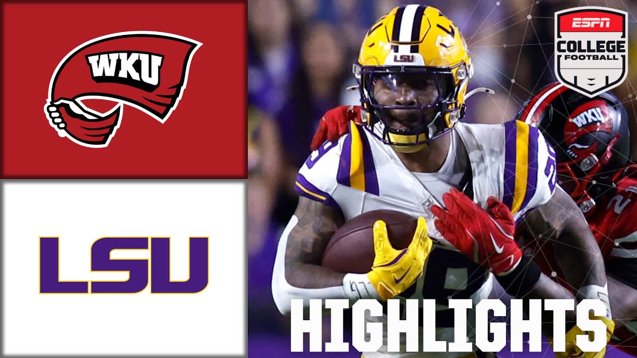 Western Kentucky Hilltoppers vs. LSU Tigers | Full Game Highlights | ESPN College Football