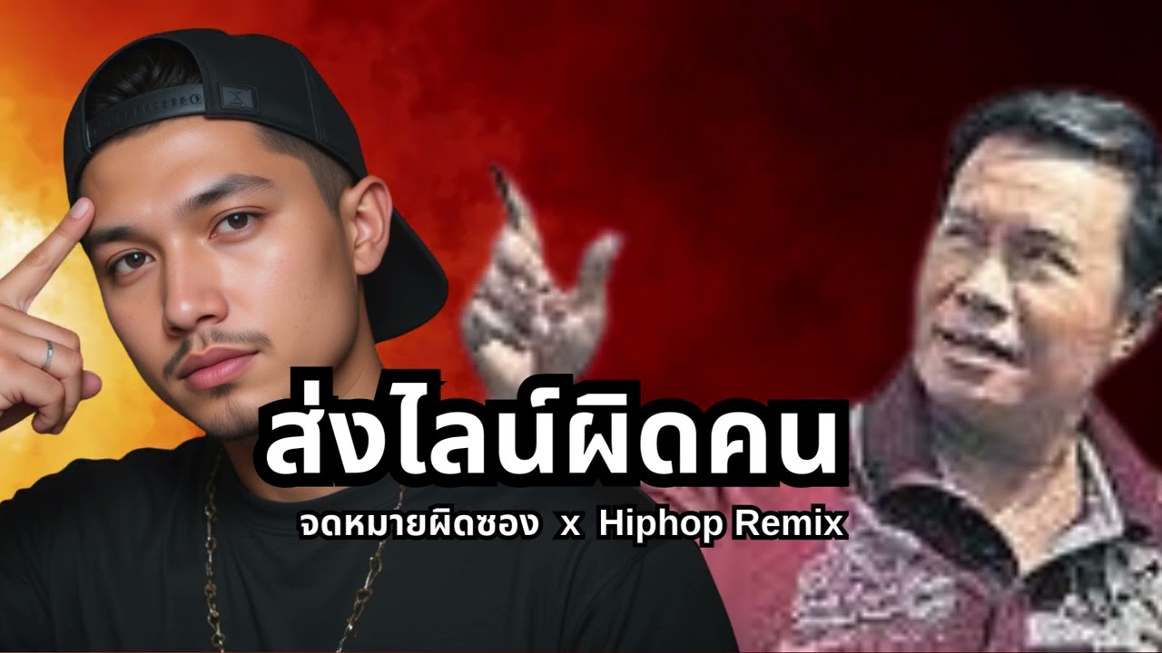 ฮิปฮอปรีมิกซ์ที่ทุกคนพูดถึง ส่งไลน์ผิดคน 3 เวอร์ชั่น