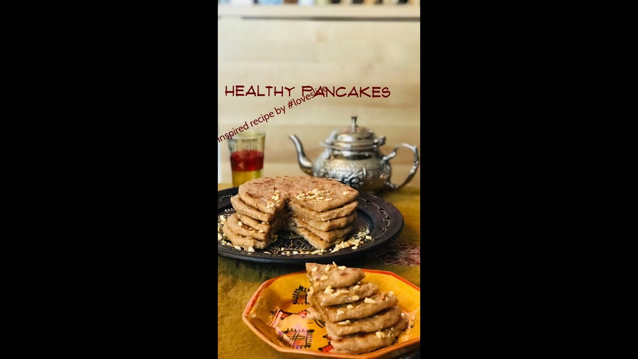 Moroccan healthy pancakes/ Msemen au blé complet et huile d’olive/ مسمن كامل بزيت الزيتون