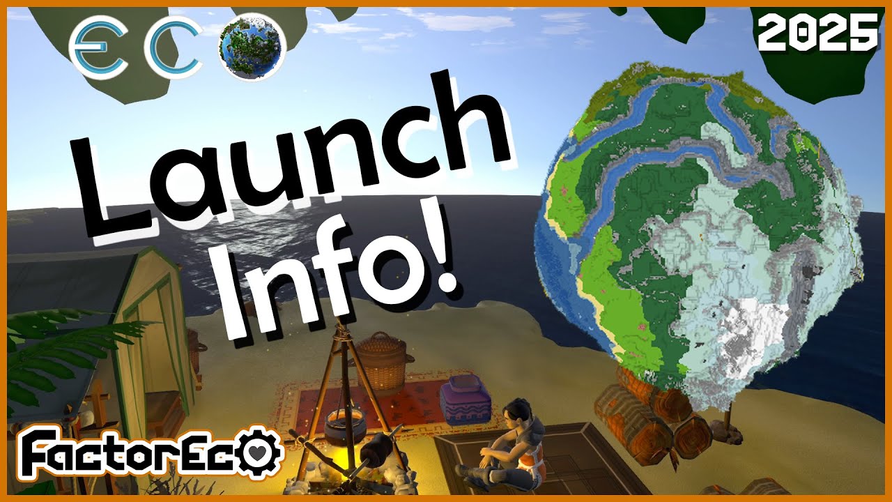 Eco 2025 - Fresh Server Launch! Mods, Configs, Map and more! - FactorEco