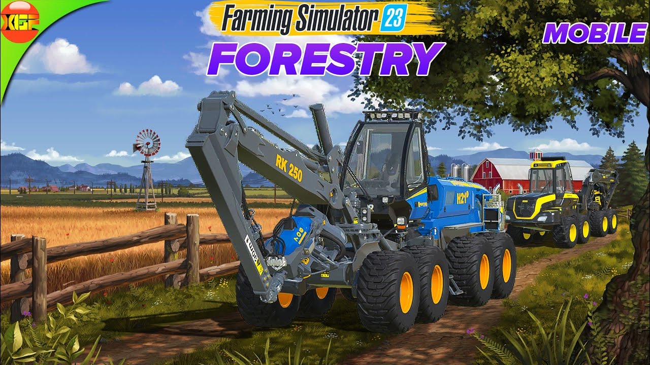 Farming Simulator 23 Forestry Gameplay - FS 23 Mobile