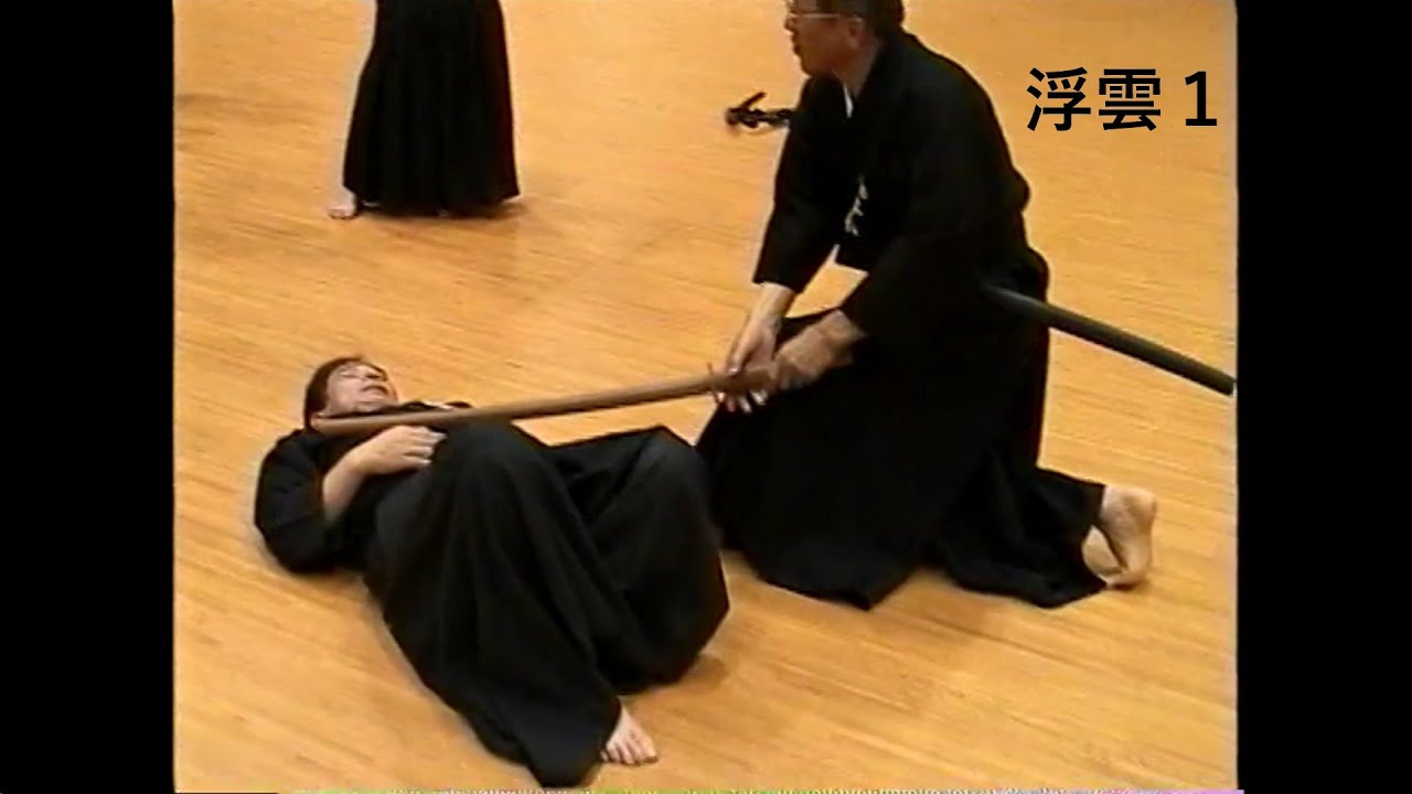 夢想神伝流中伝四本目 浮雲 1 居合道講習会鳥取 part11