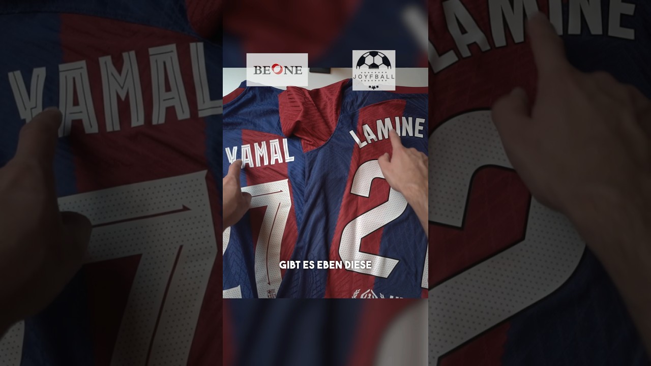 JoyFootball vs BeOne - welches Trikot ist besser?