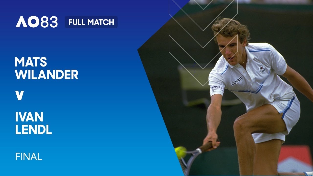 Mats Wilander v Ivan Lendl Full Match | Australian Open 1983 Final