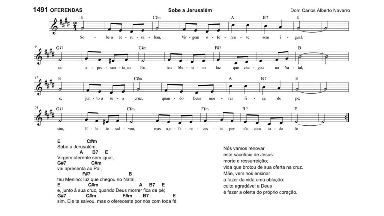 Sobe a Jerusalém - Dom Navarro e Waldeci Farias