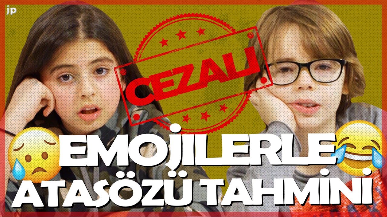 CEZALI EMOJİLERLE ATASÖZÜ TAHMİNİ! - Bu Kadar Zor Olabilir mi Cidden?