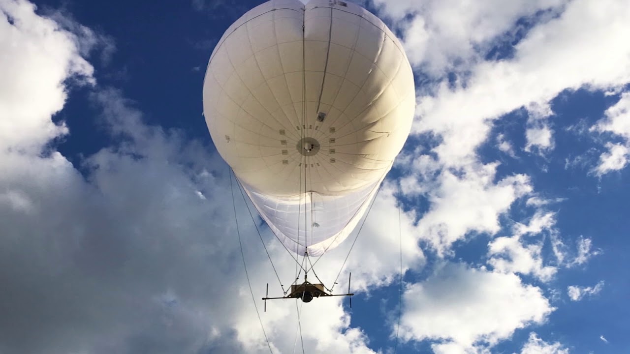 Troll Systems Tactical Aerostat with Onboard Helium Recovery and Purification