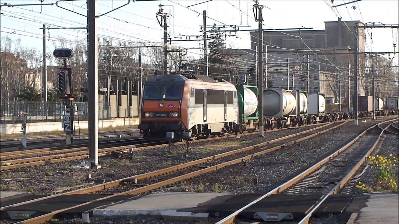 Des trains dans le sud