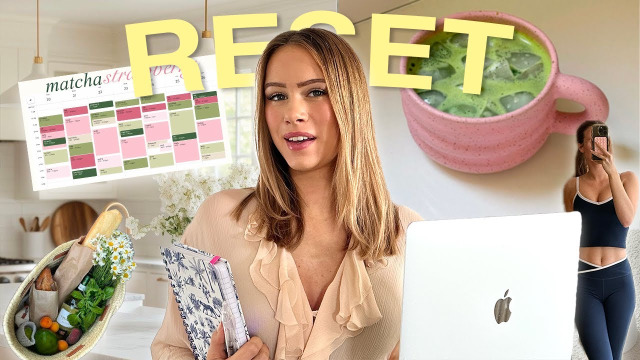 RESET DE RENTRÉE | life update, haul, google agenda..