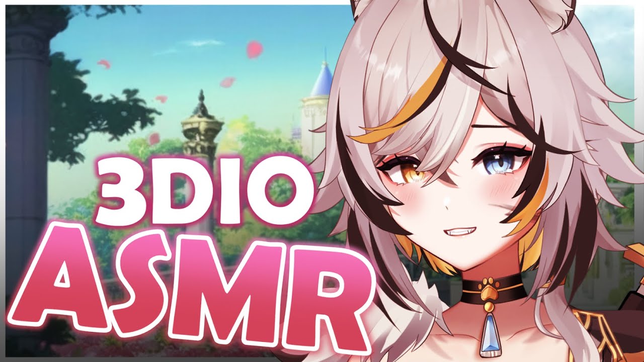 【ASMR／3DIO】Positive Affirmations ♡ Praise ~ Kisses ~ Whispering ♡