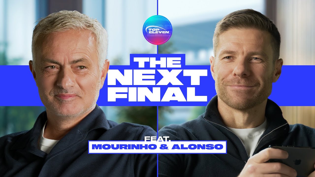 Jos&eacute; Mourinho and Xabi Alonso play Top Eleven! | Top Eleven 15th Birthday